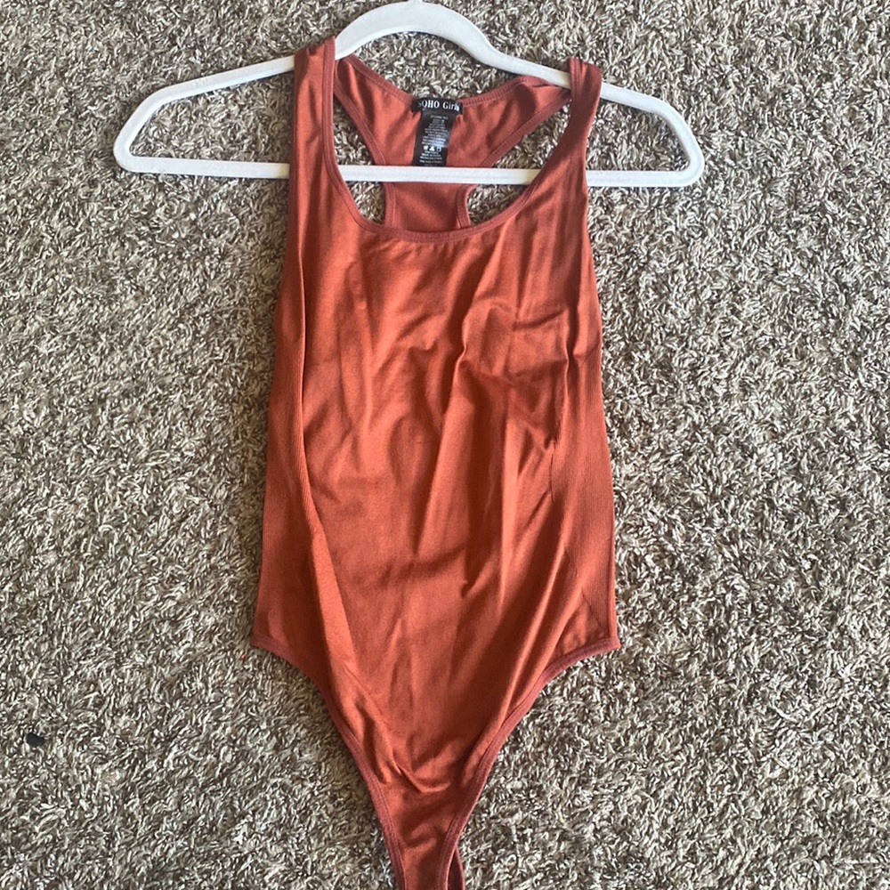 Rust body suit